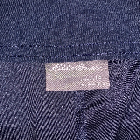 Eddie Bauer Navy Skort Size 14 - Picture 3 of 6